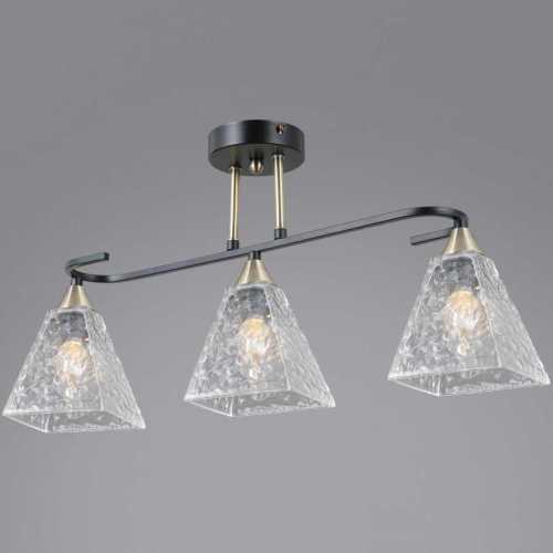 Потолочный светильник ILLUMICO IL0782-3CSQ-25 BK AB AREZZO Потолочный светильник ILLUMICO IL0782-3CSQ-25 BK AB AREZZO