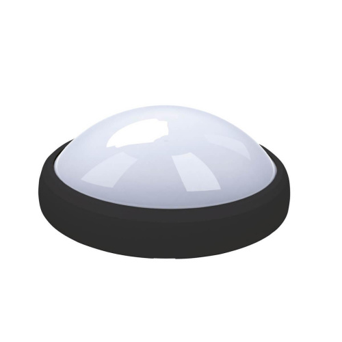 Потолочный светодиодный светильник Uniel ULW-O03-8W/NW IP65 BLACK 11133 Потолочный светодиодный светильник Uniel ULW-O03-8W/NW IP65 BLACK 11133