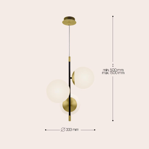 Подвесной светильник Maytoni Nostalgia MOD048PL-03G Подвесной светильник Maytoni Nostalgia MOD048PL-03G