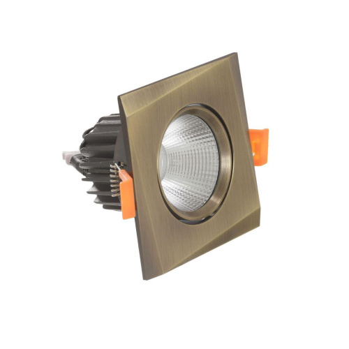Встраиваемый светодиодный светильник Lumina Deco Dalston LDC F115 GR+BR Встраиваемый светодиодный светильник Lumina Deco Dalston LDC F115 GR+BR