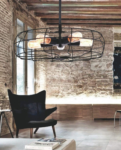 Подвесная люстра Lumina Deco Nino LDP 8008 BK Подвесная люстра Lumina Deco Nino LDP 8008 BK