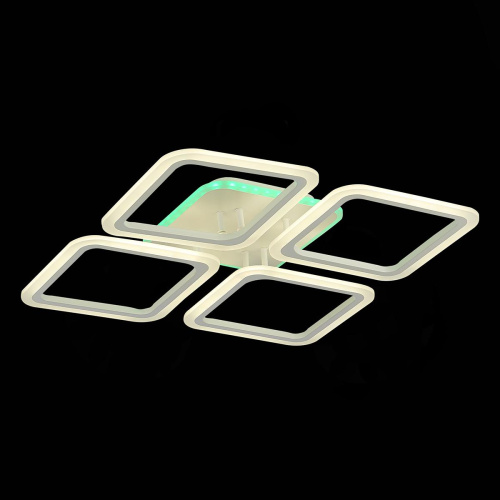 Потолочная светодиодная люстра Evoled Qutro SLE200452-04RGB Потолочная светодиодная люстра Evoled Qutro SLE200452-04RGB