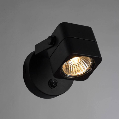 Спот Arte Lamp Lente A1314AP-1BK Спот Arte Lamp Lente A1314AP-1BK