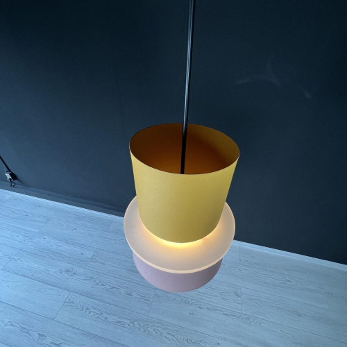 Подвесной Светильник Ilo D18,5 Yellow/Pink By Imperiumloft Подвесной Светильник Ilo D18,5 Yellow/Pink By Imperiumloft