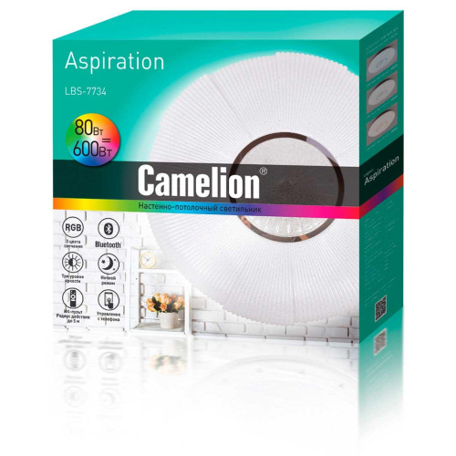 Настенно-потолочный светильник Camelion LBS-7734 14528 Настенно-потолочный светильник Camelion LBS-7734 14528