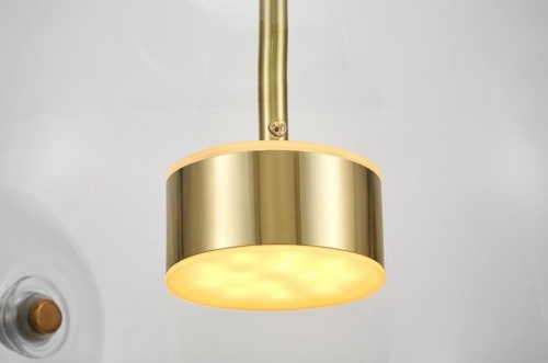 Подвесной светодиодный светильник Lumina Deco Neroni LDP 6016-3+1 GD Подвесной светодиодный светильник Lumina Deco Neroni LDP 6016-3+1 GD