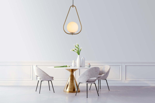 Подвесной светильник Lumina Deco Forneri LDP 6832-200 WT+MD Подвесной светильник Lumina Deco Forneri LDP 6832-200 WT+MD