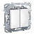 Переключатель двухклавишный Schneider Electric Unica 10AX 250V MGU5.213.18ZD