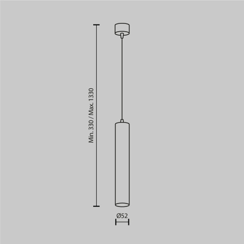 Подвесной светильник Technical P072PL-L12W3K-1 Подвесной светильник Technical P072PL-L12W3K-1