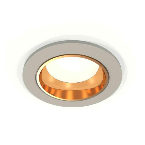 Комплект встраиваемого светильника Ambrella light Techno Spot XC6514004 SGR/PYG серый песок/золото желтое полированное (C6514, N6113) Комплект встраиваемого светильника Ambrella light Techno Spot XC6514004 SGR/PYG серый песок/золото желтое полированное (C6514, N6113)