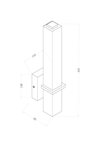 Настенный светодиодный светильник Maytoni Technical Kant C002WL-L12CH4K Настенный светодиодный светильник Maytoni Technical Kant C002WL-L12CH4K