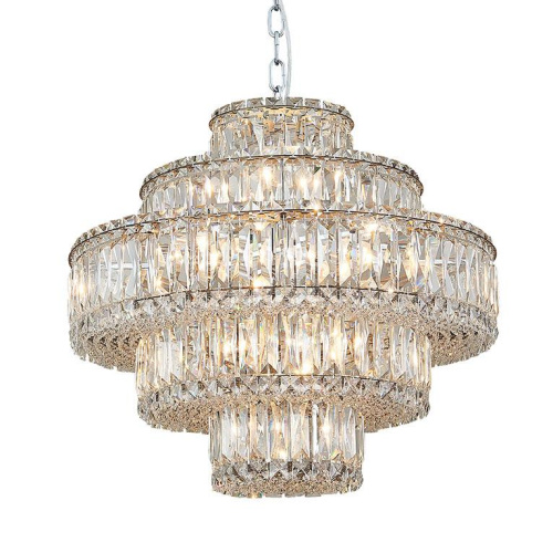 Подвесная люстра Newport 8450 8459+6/C chrome М0066728 Подвесная люстра Newport 8450 8459+6/C chrome М0066728