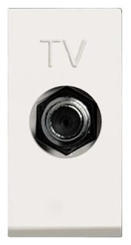 Розетка TV ABB Zenit альпийский белый 2CLA215000N1101 Розетка TV ABB Zenit альпийский белый 2CLA215000N1101