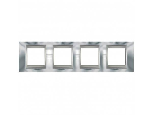 Рамка 4-постовая Schneider Electric Unica Top MGU66.008.010 Рамка 4-постовая Schneider Electric Unica Top MGU66.008.010