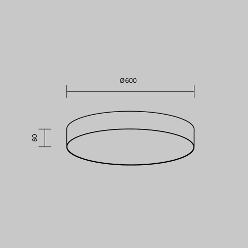 Потолочный светильник Technical C032CL-90W3K-RD-W Потолочный светильник Technical C032CL-90W3K-RD-W