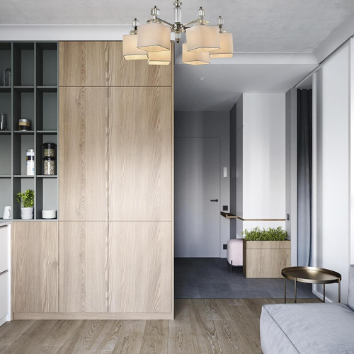 Потолочная люстра Lumien Hall Vivien LH1038/6C-NK-WT Потолочная люстра Lumien Hall Vivien LH1038/6C-NK-WT