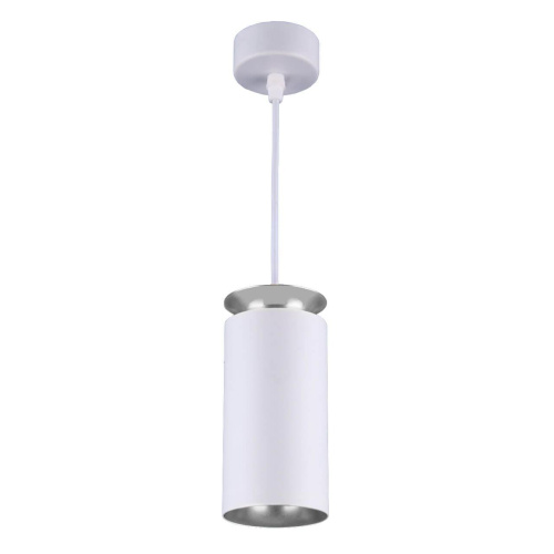 Подвесной светодиодный светильник Elektrostandard DLS021 9+4W 4200К белый матовый/серебро a045502 Подвесной светодиодный светильник Elektrostandard DLS021 9+4W 4200К белый матовый/серебро a045502