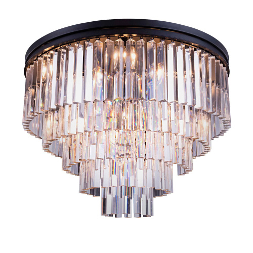 Потолочный светильник Odeon 10A/P black/clear Потолочный светильник Odeon 10A/P black/clear