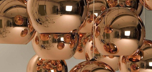Подвесной Светильник Copper Shade Chrome D30 By Imperiumloft Подвесной Светильник Copper Shade Chrome D30 By Imperiumloft