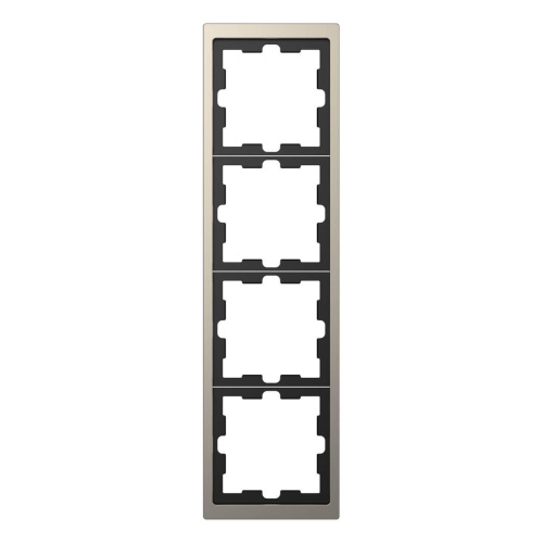 Рамка 4-постовая Schneider Electric Merten D-Life MTN4040-6550 Рамка 4-постовая Schneider Electric Merten D-Life MTN4040-6550