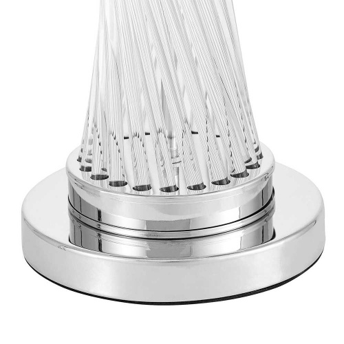 Настольная лампа Lumina Deco Villanova LDT 302 CHR+WT Настольная лампа Lumina Deco Villanova LDT 302 CHR+WT