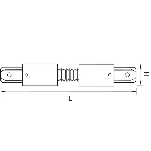 Коннектор гибкий Lightstar Barra 501156 Коннектор гибкий Lightstar Barra 501156