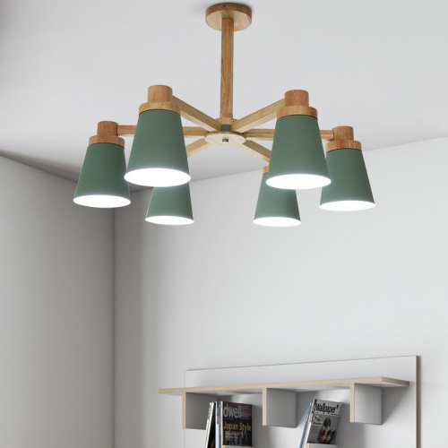 Потолочная Люстра Prop 8 Green By Imperiumloft Потолочная Люстра Prop 8 Green By Imperiumloft