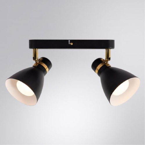 Спот Arte Lamp Fafnir A5047PL-2BK Спот Arte Lamp Fafnir A5047PL-2BK