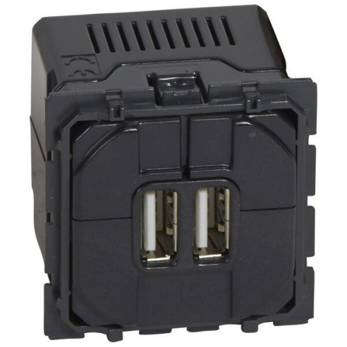 Розетка 2хUSB Legrand Celiane 067462 Розетка 2хUSB Legrand Celiane 067462