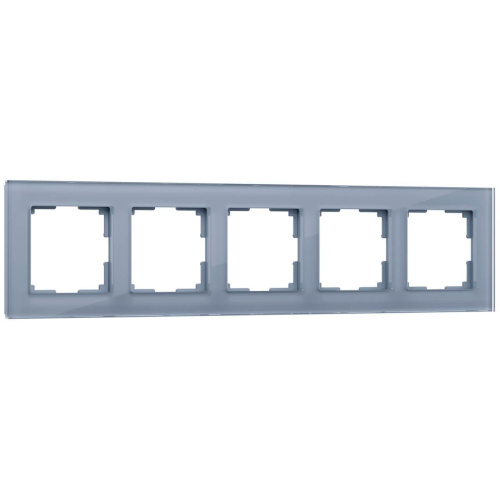 Рамка на 5 постов Werkel Favorit серый W0051115 4690389160165 Рамка на 5 постов Werkel Favorit серый W0051115 4690389160165