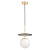 Подвесной светильник Lumina Deco Dalton LDP 7014-1 GD+BK