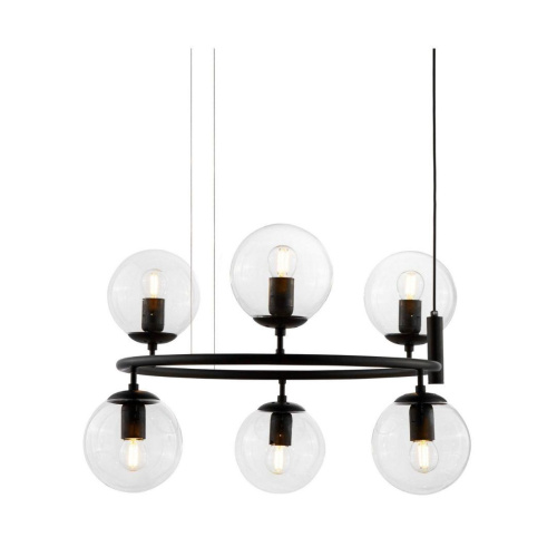 Подвесная люстра Lumina Deco Ceredo LDP 6034-6 RND BK Подвесная люстра Lumina Deco Ceredo LDP 6034-6 RND BK