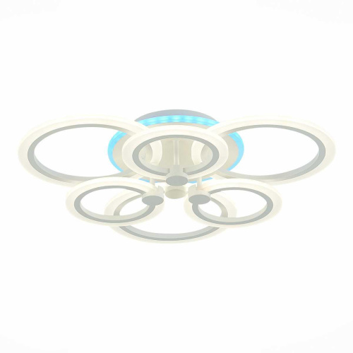 Потолочная светодиодная люстра Evoled Cerina SLE500652-06RGB Потолочная светодиодная люстра Evoled Cerina SLE500652-06RGB