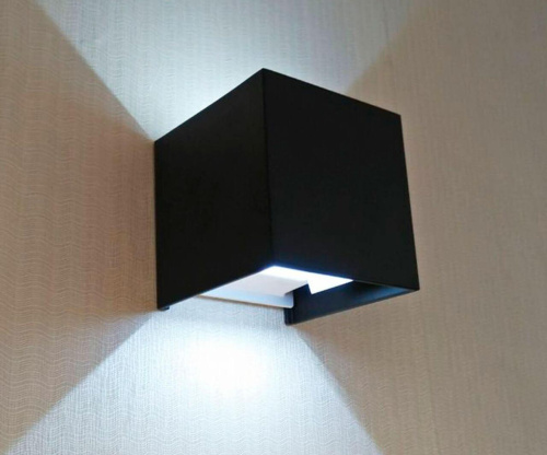 Уличный настенный светодиодный светильник Kink Light Куб 08585,19(4000K) Уличный настенный светодиодный светильник Kink Light Куб 08585,19(4000K)