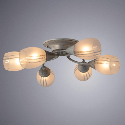 Потолочная люстра Arte Lamp Penny A2701PL-6WG Потолочная люстра Arte Lamp Penny A2701PL-6WG