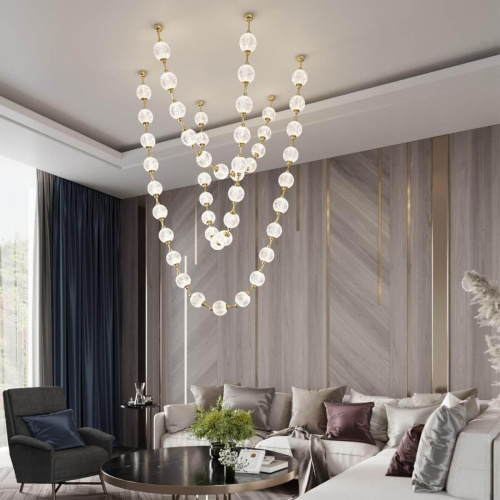 Подвесной светодиодный светильник Odeon Light Crystal 5008/132L Подвесной светодиодный светильник Odeon Light Crystal 5008/132L