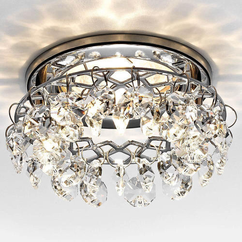 Встраиваемый светильник Ambrella light Crystal K7070 CL/CH Встраиваемый светильник Ambrella light Crystal K7070 CL/CH