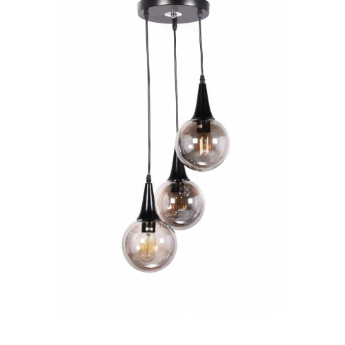 Подвесная люстра Lumina Deco Rocherro LDP 11191-3 BK Подвесная люстра Lumina Deco Rocherro LDP 11191-3 BK