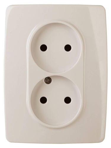Розетка ЭРА 12 2x2P 16A 250V винтовой зажим 12-2117-02 Б0031249 Розетка ЭРА 12 2x2P 16A 250V винтовой зажим 12-2117-02 Б0031249