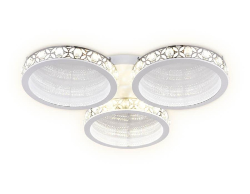 Потолочная светодиодная люстра Ambrella light Ice FA9445 Потолочная светодиодная люстра Ambrella light Ice FA9445