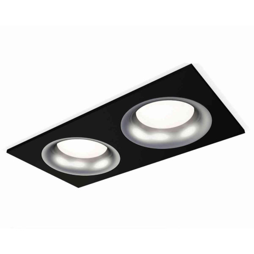 Комплект встраиваемого светильника Ambrella light Techno Spot XC7636004 SBK/MCH черный песок/хром матовый (C7636, N7013) Комплект встраиваемого светильника Ambrella light Techno Spot XC7636004 SBK/MCH черный песок/хром матовый (C7636, N7013)