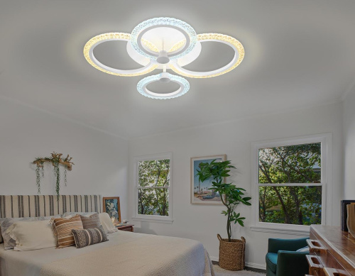 Потолочная светодиодная люстра Ambrella light Original FA4061 Потолочная светодиодная люстра Ambrella light Original FA4061