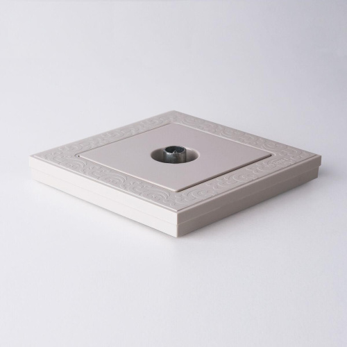 Рамка Werkel Flock на 1 пост слоновая кость WL05-Frame-01-ivory 4690389046902 Рамка Werkel Flock на 1 пост слоновая кость WL05-Frame-01-ivory 4690389046902