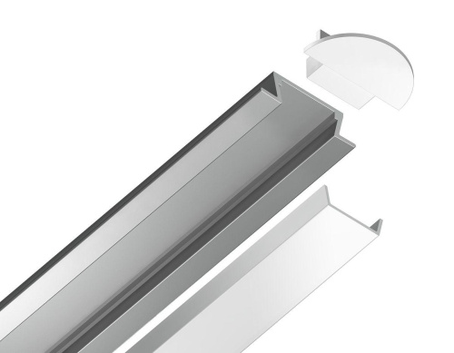 Встраиваемый профиль с рассеивателем Ambrella Illumination GP1001AL Встраиваемый профиль с рассеивателем Ambrella Illumination GP1001AL