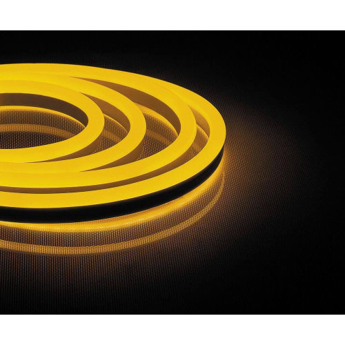 Гибкий неон Feron 9,6W/m 120LED/m 2835SMD желтый 50M LS720 29565 Гибкий неон Feron 9,6W/m 120LED/m 2835SMD желтый 50M LS720 29565