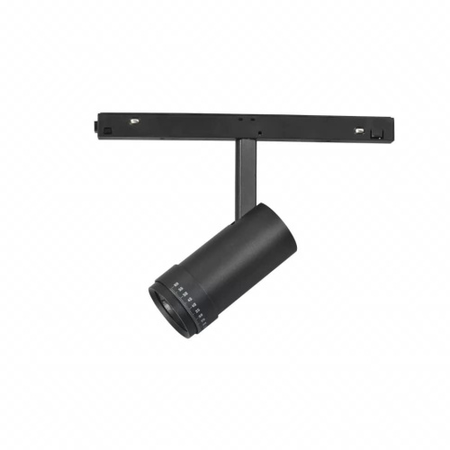 Трековый светодиодный светильник iLedex Technical Vision ZOOM 4822-020-D47-10W-10/60DG-3000K-BK Трековый светодиодный светильник iLedex Technical Vision ZOOM 4822-020-D47-10W-10/60DG-3000K-BK