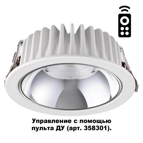 Встраиваемый светодиодный светильник Novotech Spot Mars 358299 Встраиваемый светодиодный светильник Novotech Spot Mars 358299