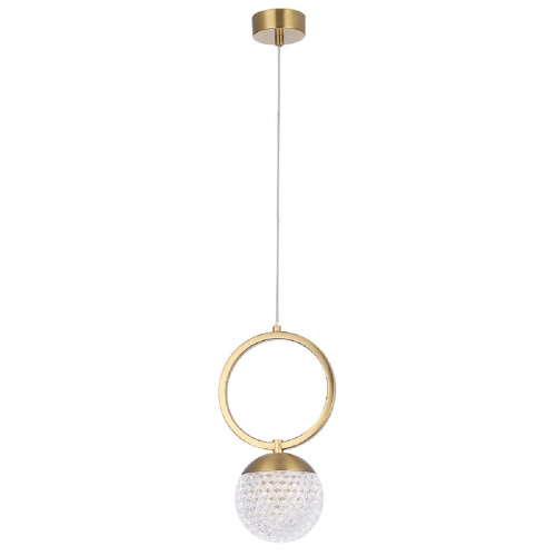 Подвесной светильник Crystal Lux Carolina SP1 V1 BRASS Подвесной светильник Crystal Lux Carolina SP1 V1 BRASS