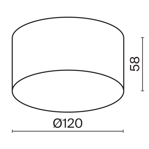 Потолочный светильник Outdoor O430CL-L15W3K Потолочный светильник Outdoor O430CL-L15W3K