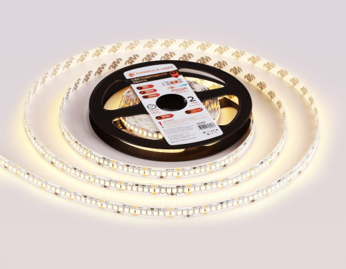 Светодиодная лента Ambrella Light 17W/m 240LED/m 2835SMD теплый белый 5M GS1401 Светодиодная лента Ambrella Light 17W/m 240LED/m 2835SMD теплый белый 5M GS1401